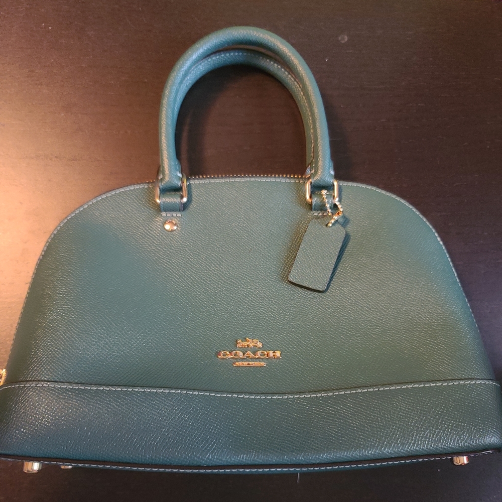 Coach Crossgrain Leather Mini Sierra Satchel